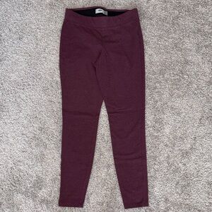 Old Navy Maroon/dark purple Leggings for Women